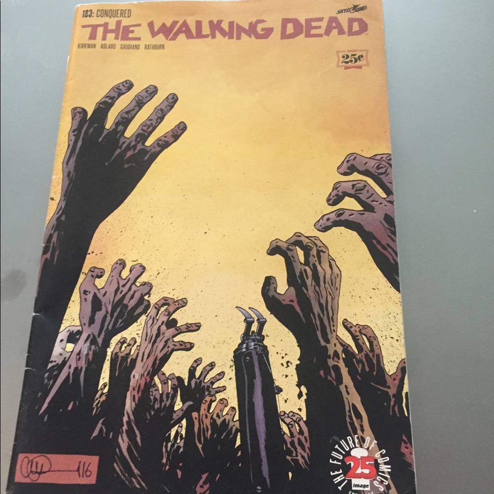 The Walking Dead Issue 163: Conjured. Signed